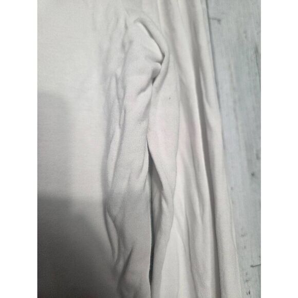 Jaeger Soft Heavyweight Long Sleeved Scoopneck T-Shirt Tee Sz L EST - Picture 7 of 7